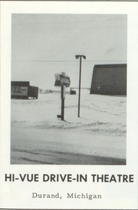 Hi-Vue Theatre - Durand High School Yearbook Ad